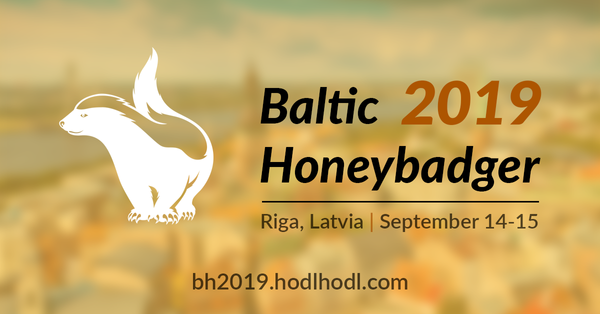 The Bitcoin Honey Badgers are gathering in Riga – Max Keidun
on the upcoming conference and HodlHodl.